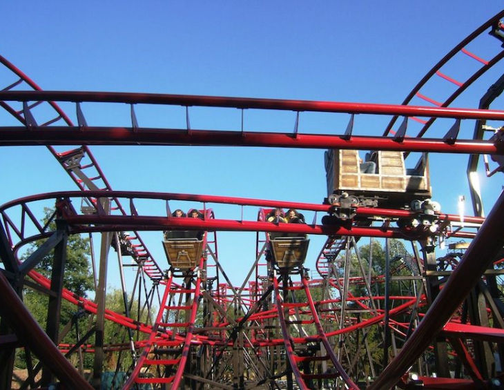 Duelling Coaster 58×32