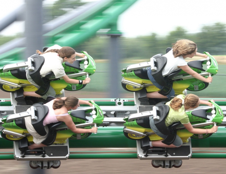 Motor Bike Launch Coaster Мотор байк