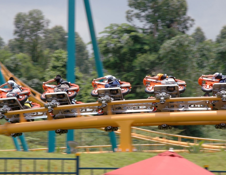 Motor Bike Launch Coaster Мотор байк
