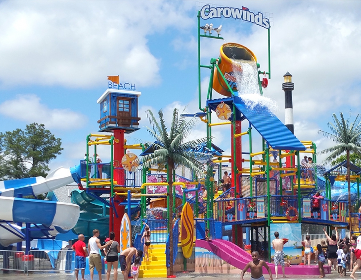 Аквапарк Carowinds Carolina Harbour 